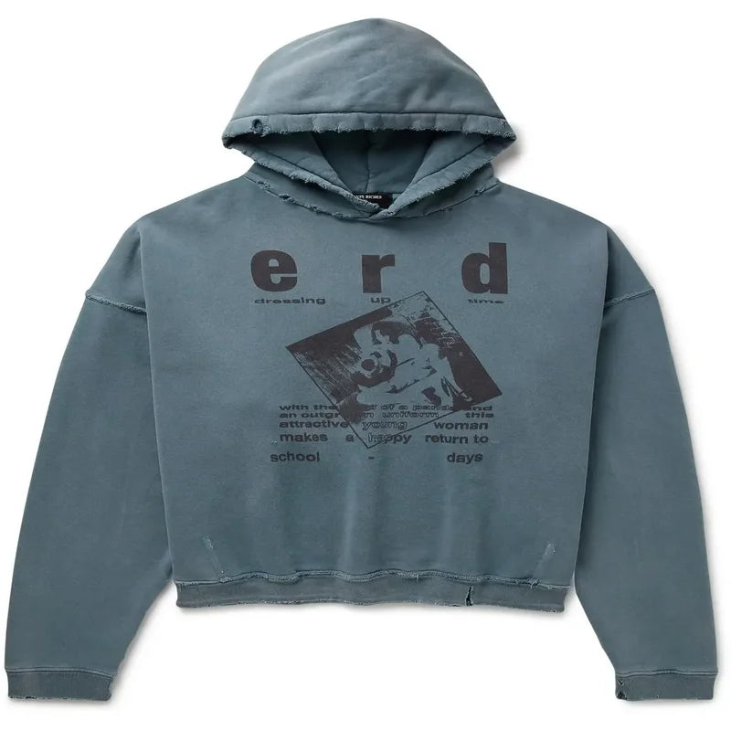 Enfants Riches Deprimes Classic logo hoodie Blue