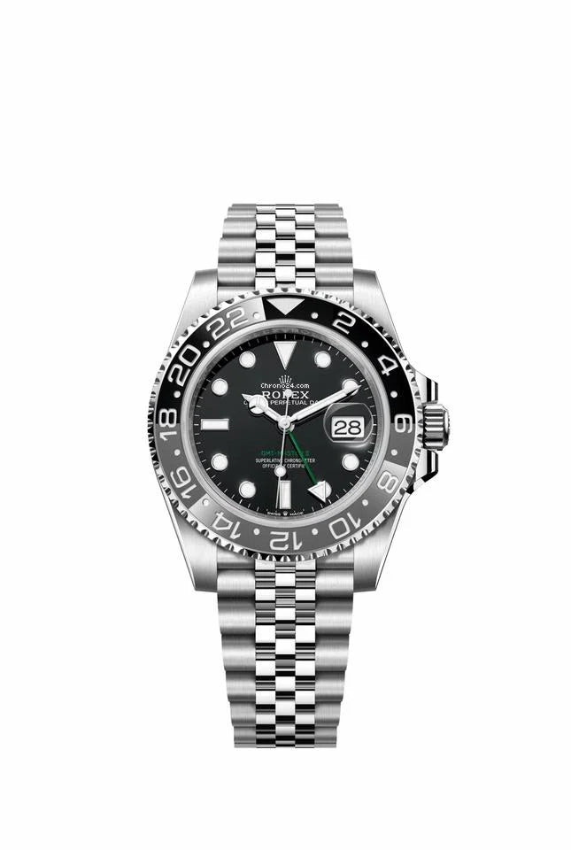 Rolex GMT-Master II 40mm Stainless Steel Bruce Wayne Oyster 126710GRNR-0004
