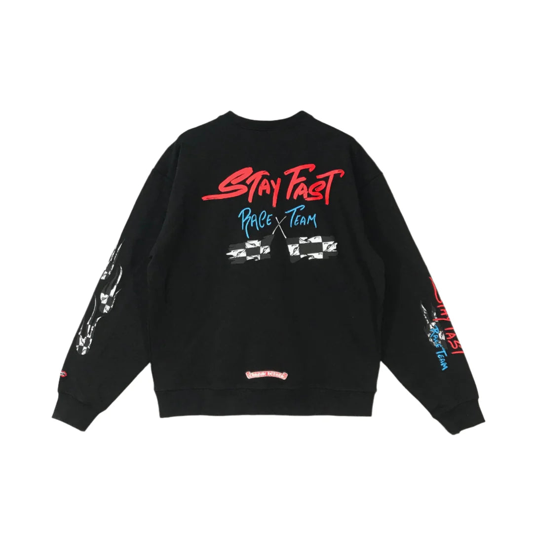 Chrome Hearts x Matty Boy 'Stay Fast' Graphic Crewneck