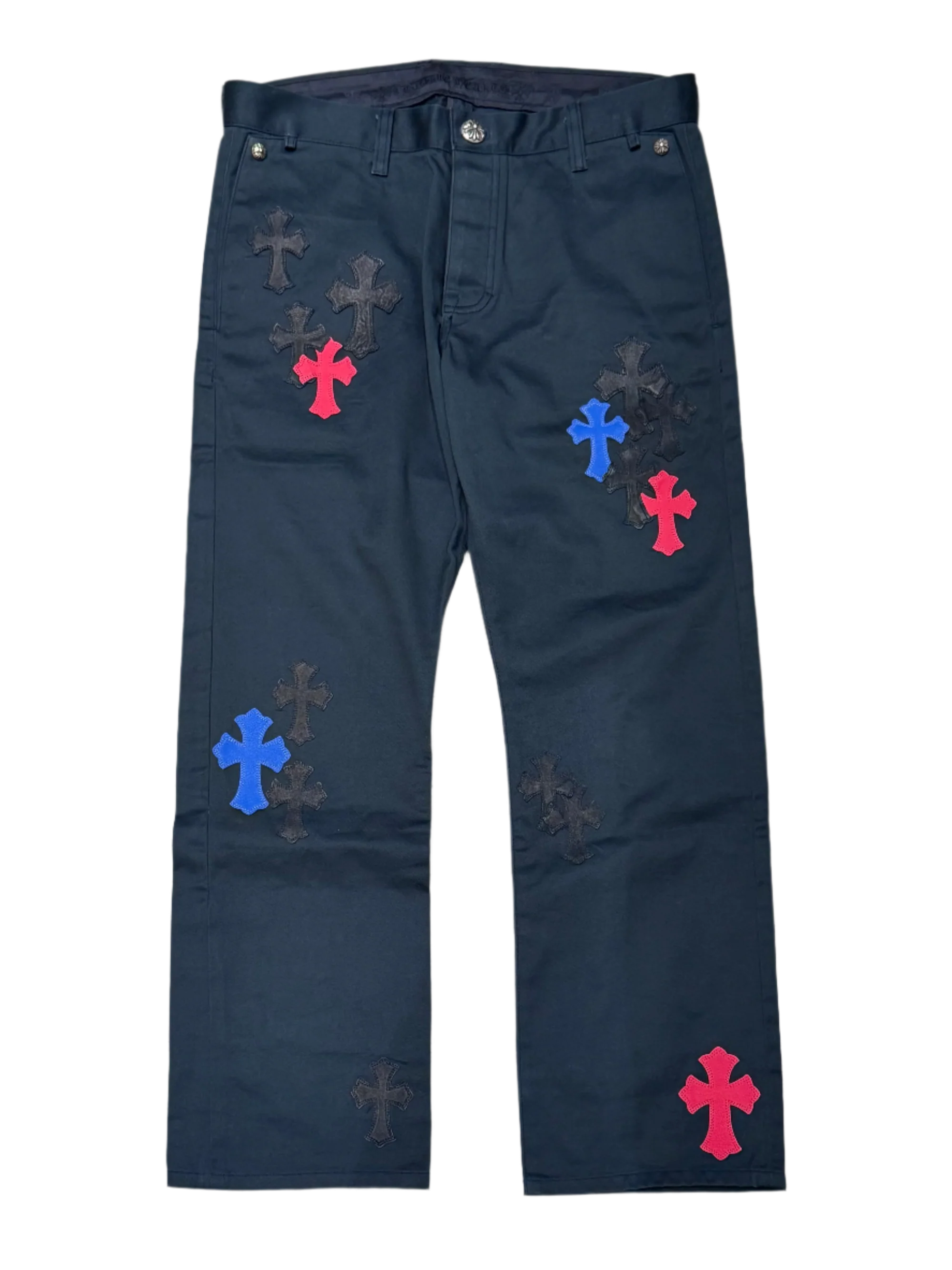 Chrome Hearts Black Chino Pants