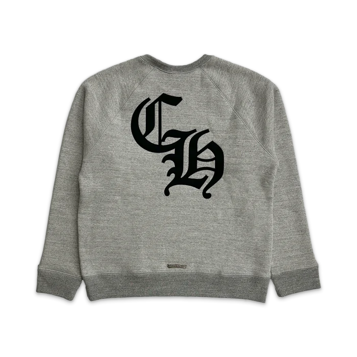 Chrome Hearts Gray Crewneck Sweatshirt